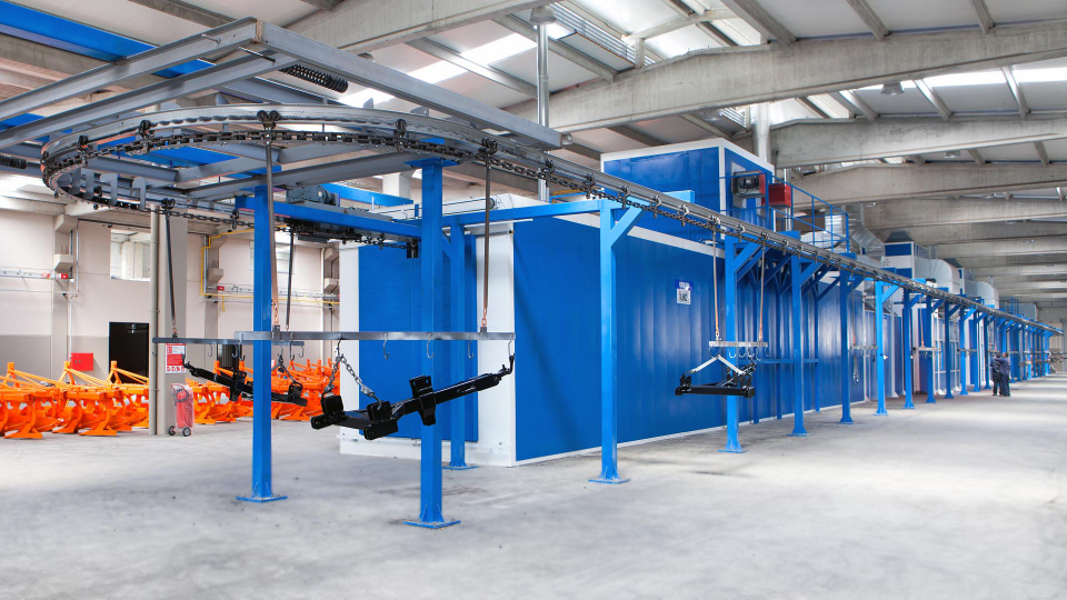 Dây chuyền sơn tĩnh điện